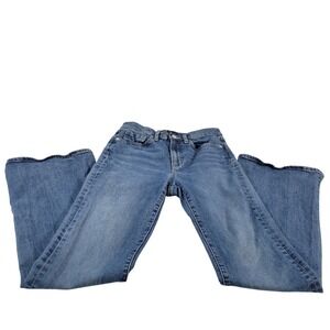 GAP 26R 70s Flare Jeans Light Wash Denim Women